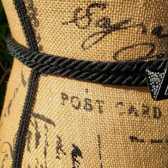 1980s Black Deco Belt S‎ - Picture 3 of 10